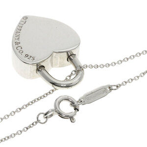Tiffany Heart Lock Necklace Silver